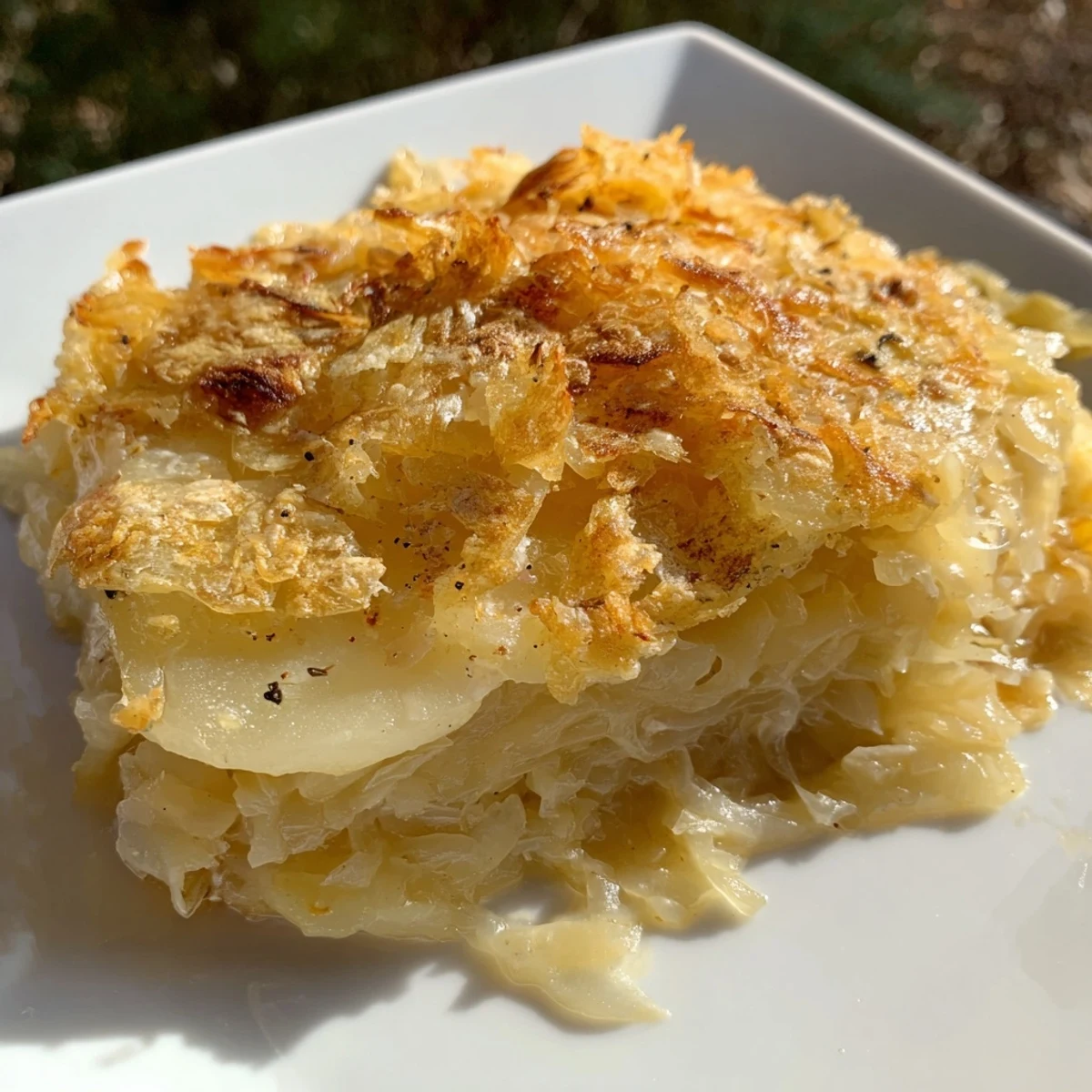 Sauerkraut Casserole geräuchert Paprika