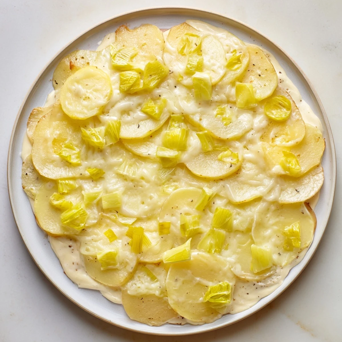 Kartoffel Porree Ofengratin