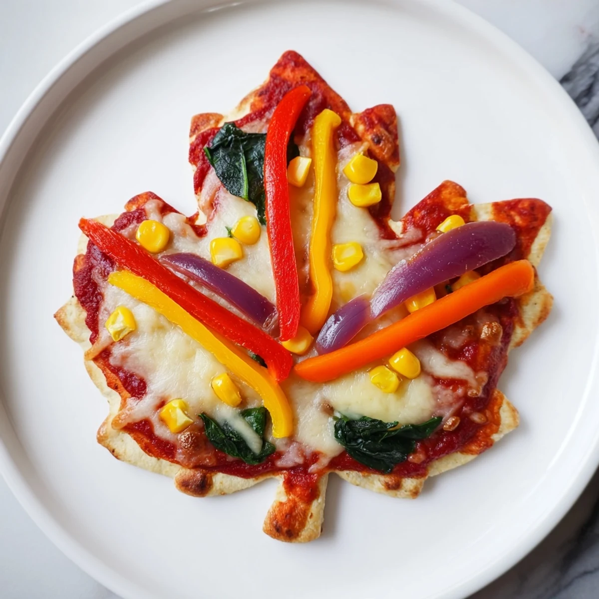 Herbstliche Ahornblatt Pizzas #65