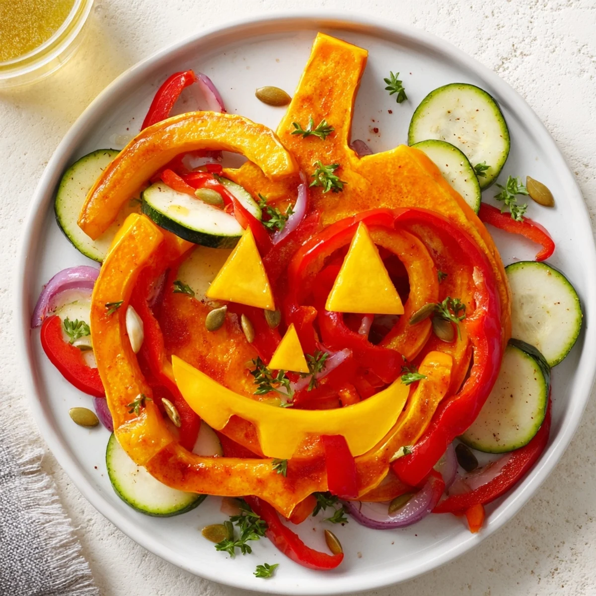 Kürbis Laterne Halloween Gemüse #78