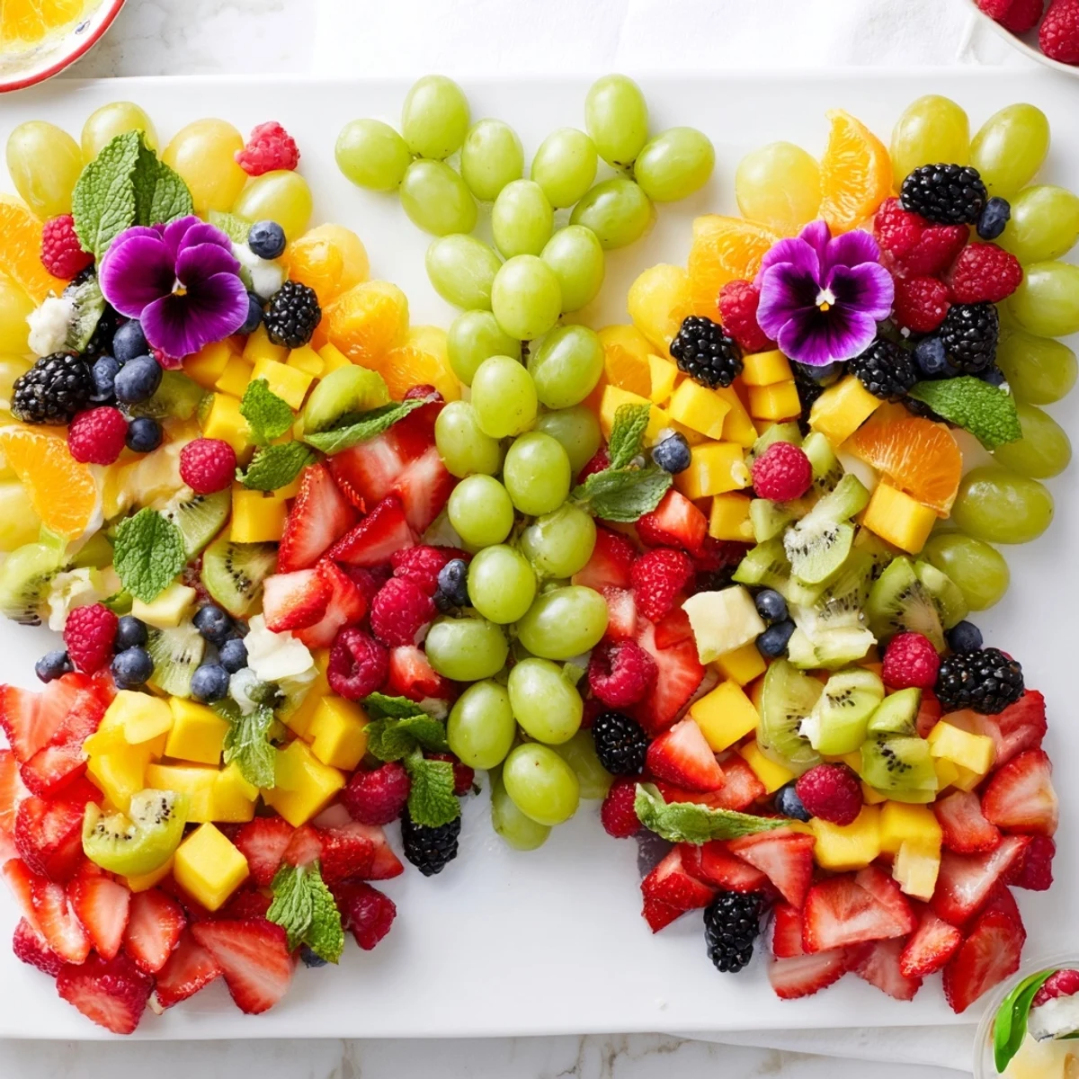 Bunter Schmetterlings-Fruchtmix