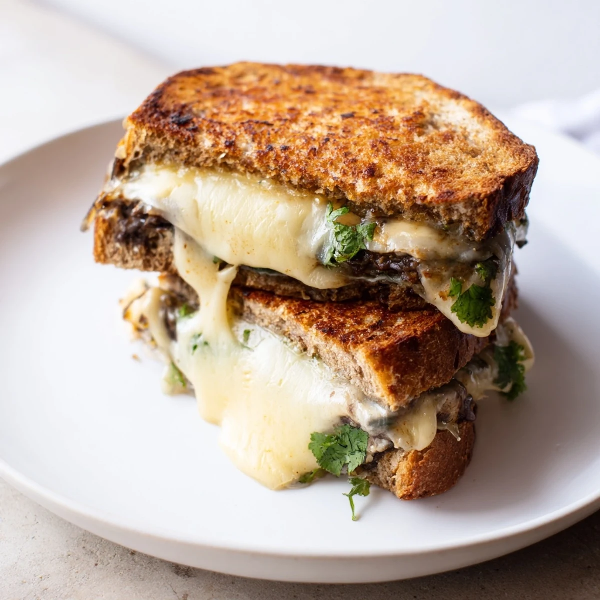 Black Bean Gegrillter Käse