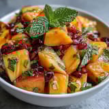 Tropischer Mango Ananas Tisch