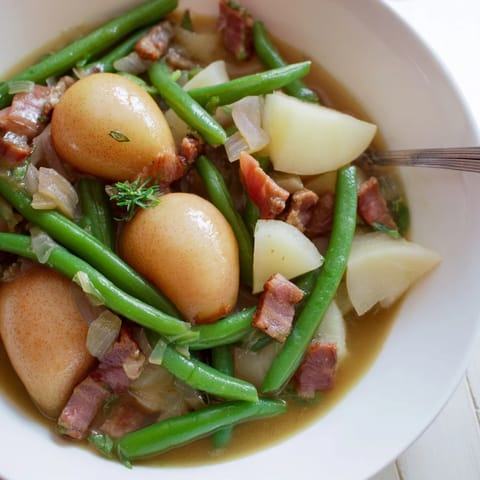 Birnen Bohnen Speck Genuss