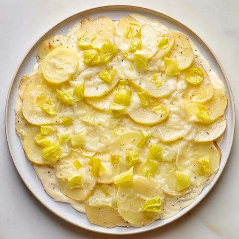 Kartoffel Porree Ofengratin