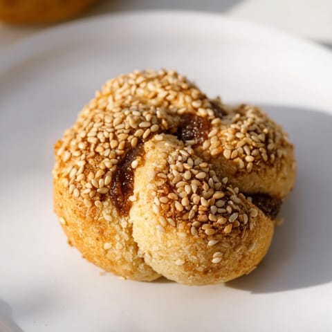 Palästinische Kahk Datteln Sesam