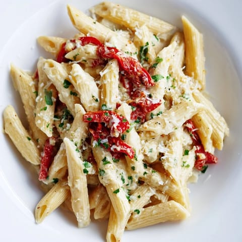 Cremige Cajun-Pasta mit Paprika