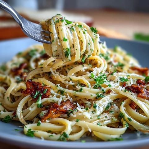 Eine lebendige Frühlingspasta mit zarter Zitronenbuttersoße, grünen Erbsen und Parmesan.