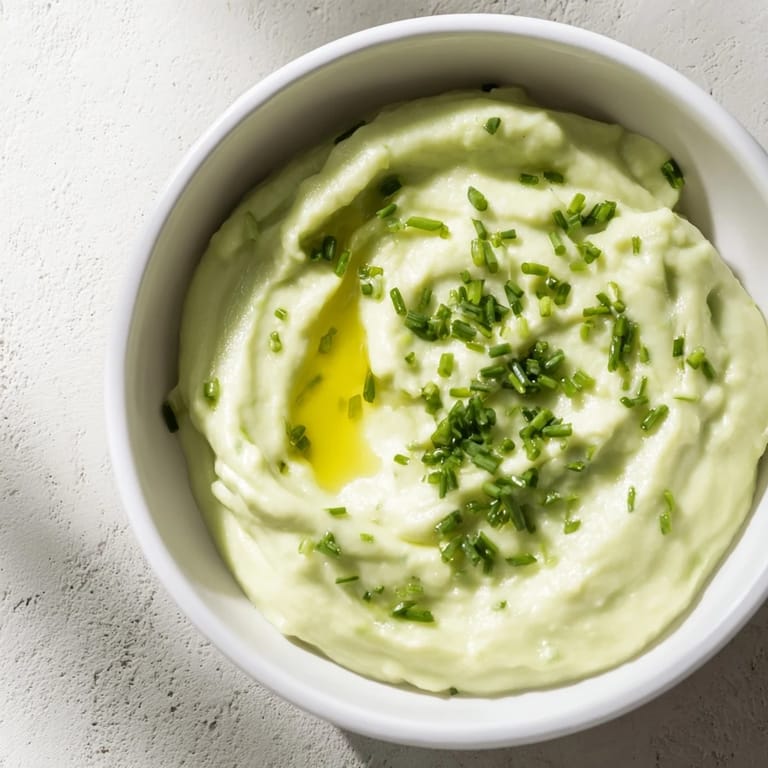 Enjoy a vibrant close-up of Avocado Cottage Cheese Dip, ready to be scooped up with fresh vegetables!